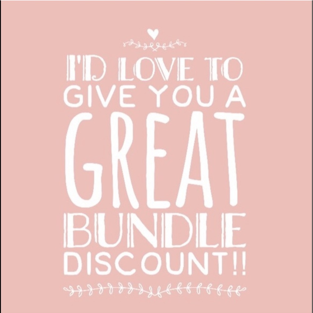 Bundle Items & I will give you a Discounted Offer